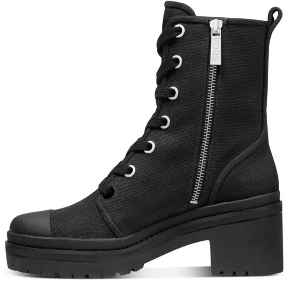 Michael by Michael Kors Corey Lace-Up Lug Sole Booties - Picture 5 of 9